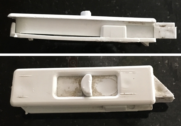User submitted photos of a tilt latch.