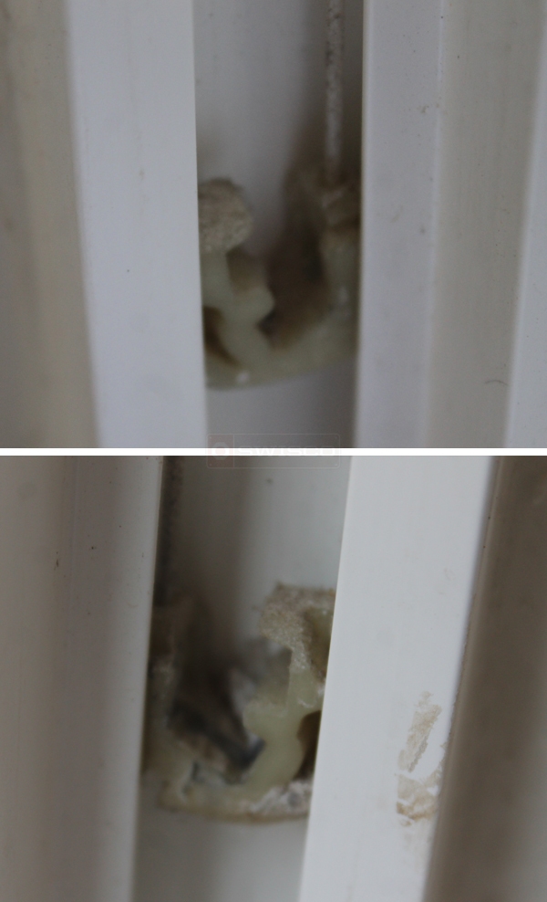 User submitted photos of a window balance.