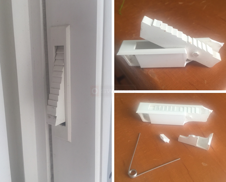 User submitted photos of a vent lock.