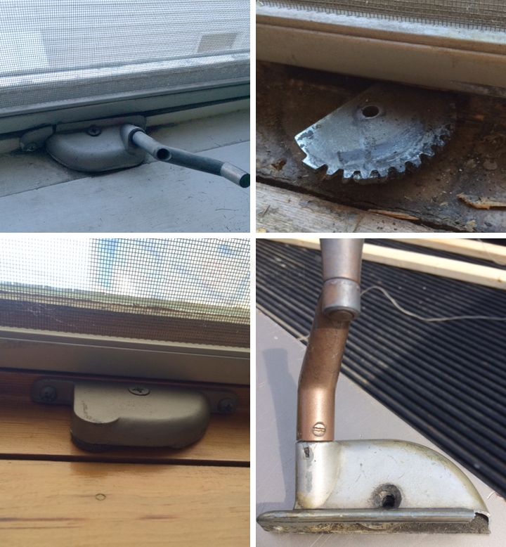 User submitted photos of a window operator.