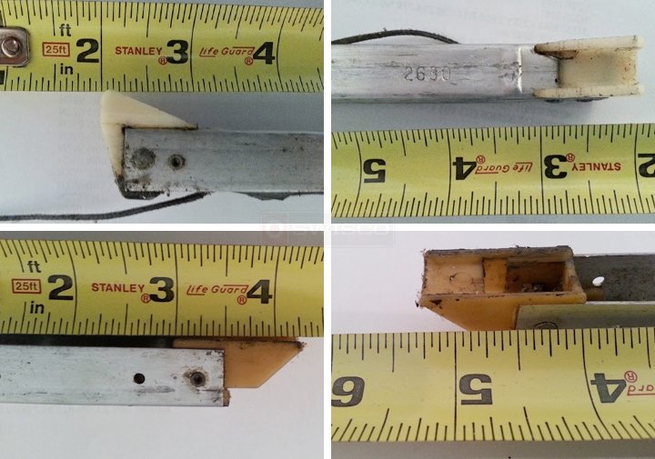 User submitted photos of a window balance.