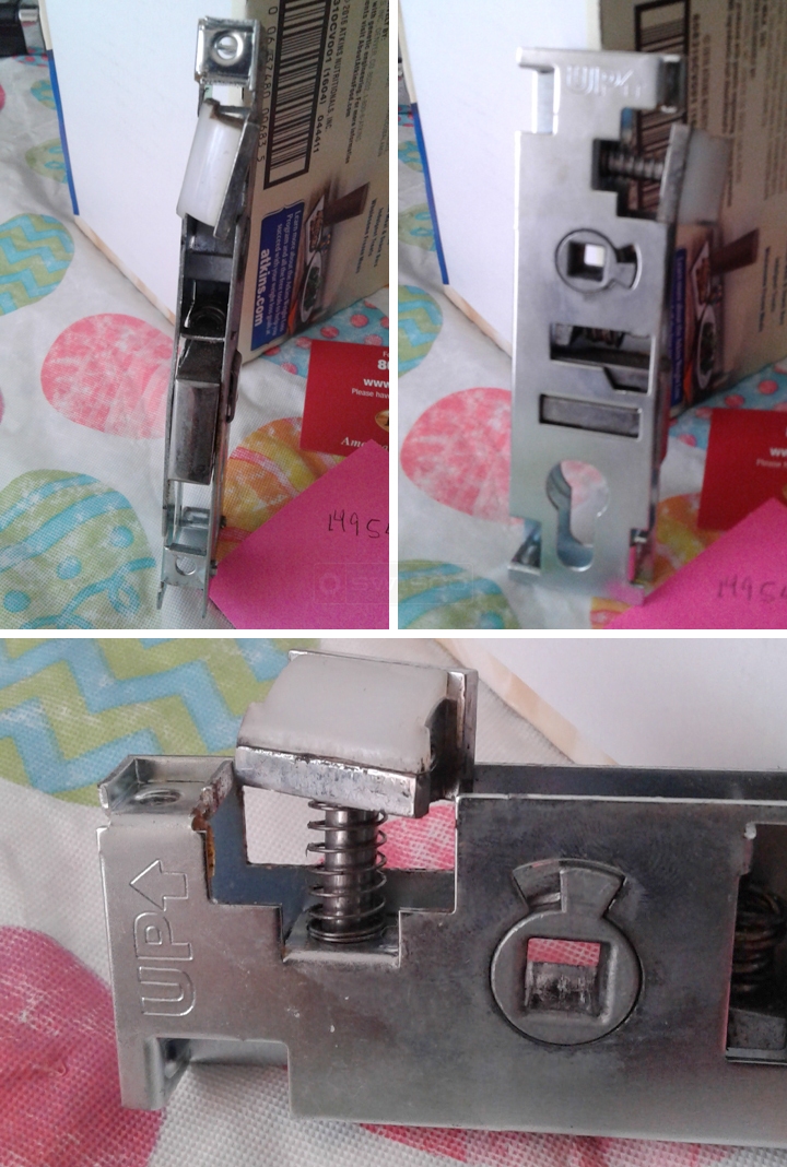 User submitted photos of door hardware.