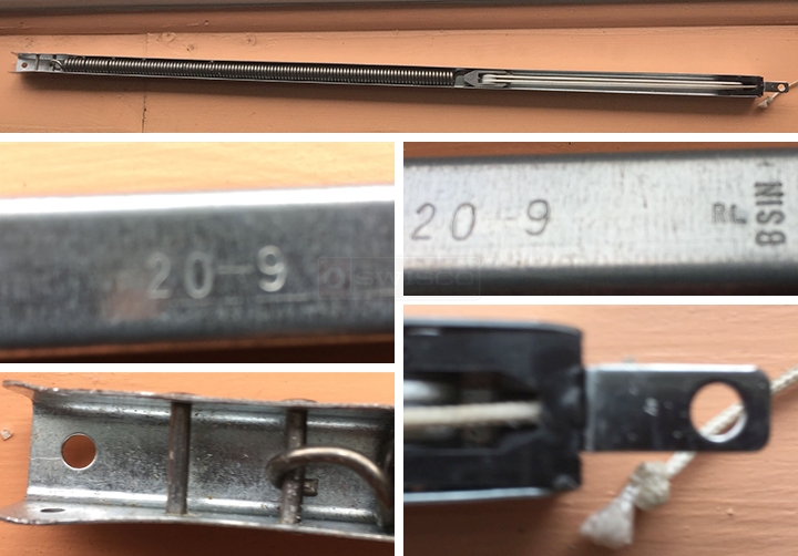 User submitted photos of a window balance.