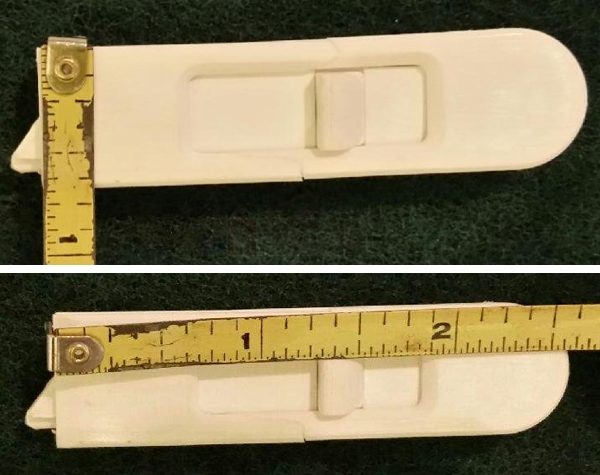 User submitted photos of a tilt latch.