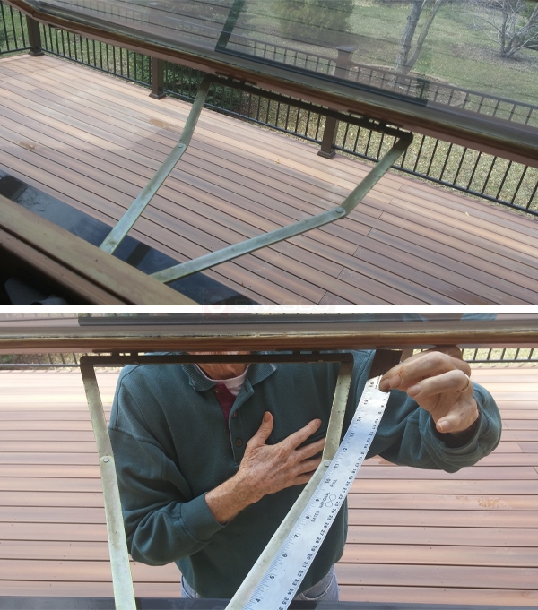 User submitted photos of a window operator.