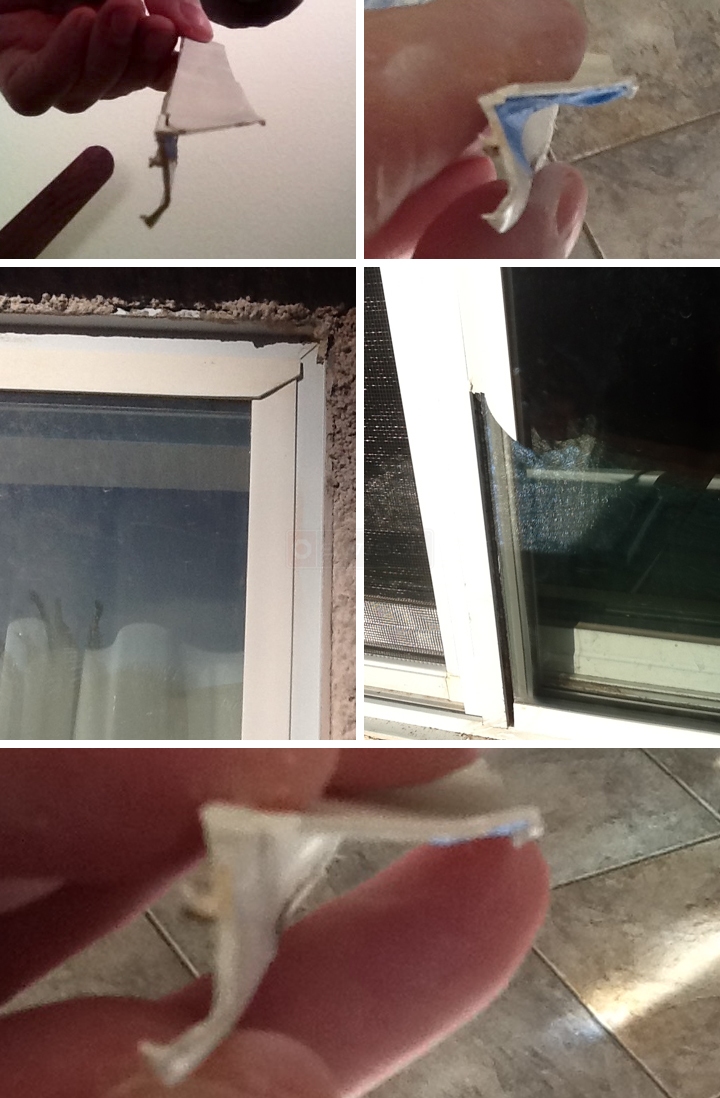 User submitted photos of window hardware.