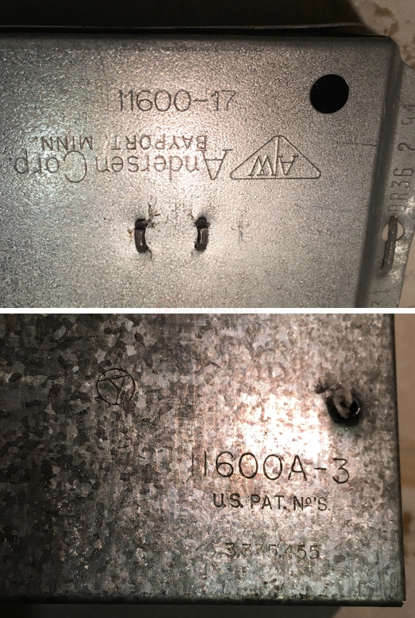 User submitted photos of a window balance.