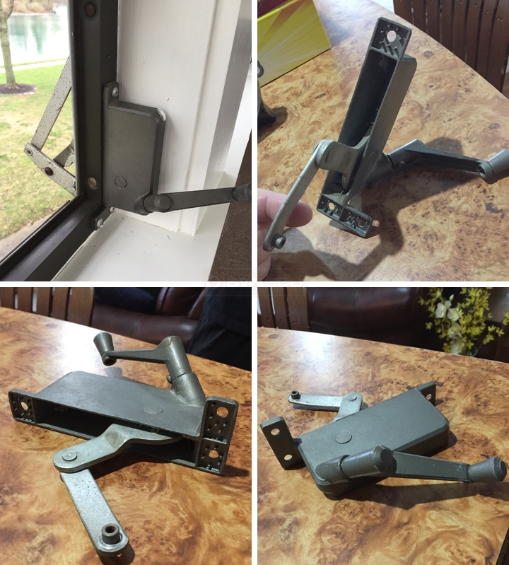 User submitted photos of a window operator.