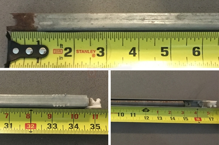 User submitted photos of a window balance.