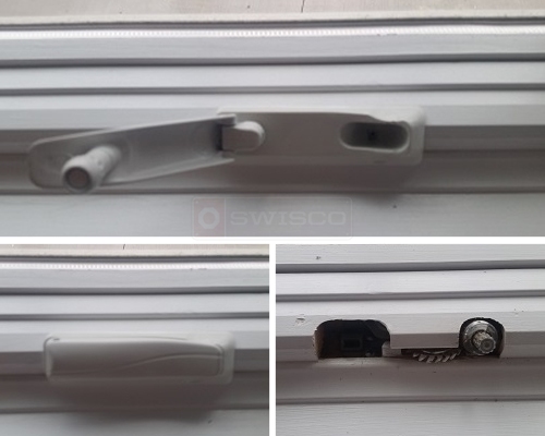 User submitted photos of a window operator.