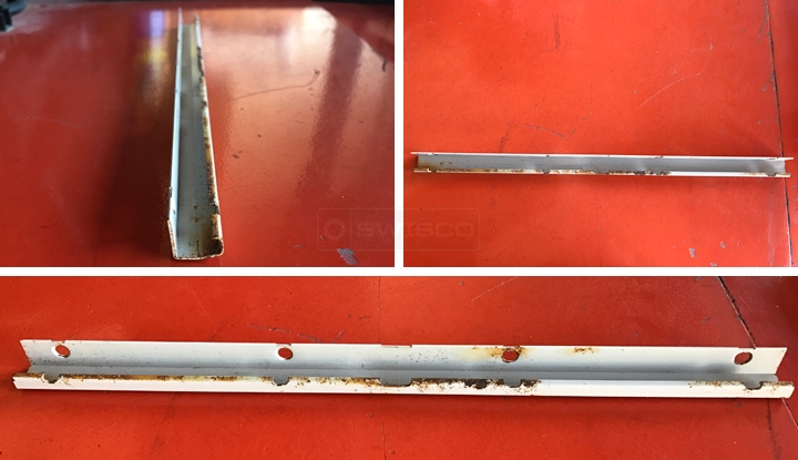User submitted photos of window hardware.