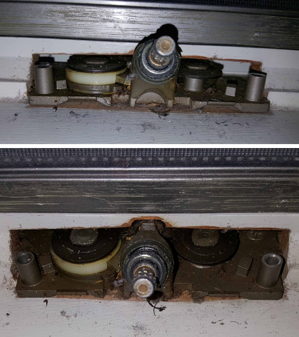 User submitted photos of a window operator.