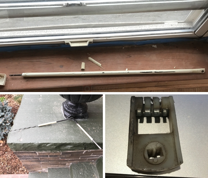 User submitted photos of a window balance.
