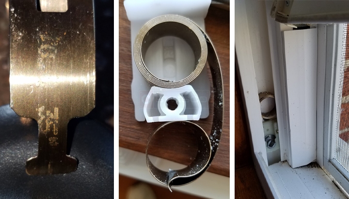 User submitted photos of a window balance.