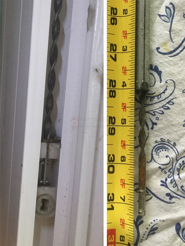 Replacing a pella vinyl single hung tilt window spiral balance