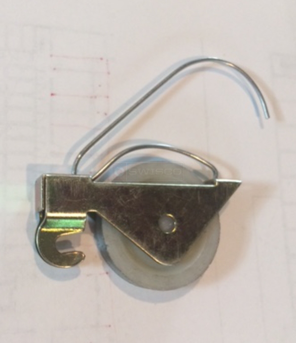 User submitted a photo of a screen door roller.