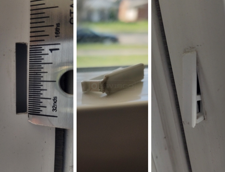 User submitted photos of a vent lock.