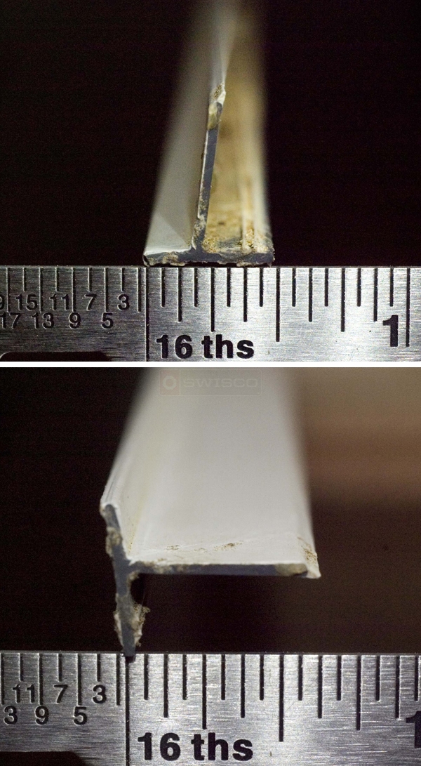 User submitted photos of a glazing bead.