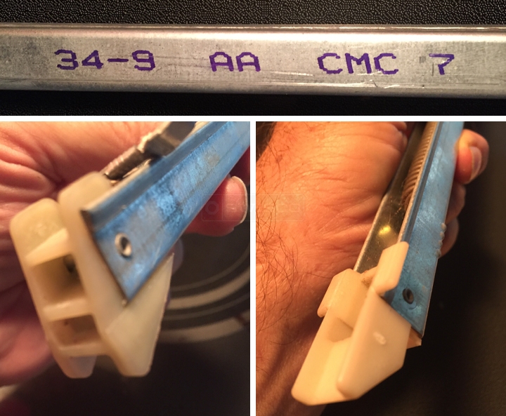 User submitted photos of a window balance.