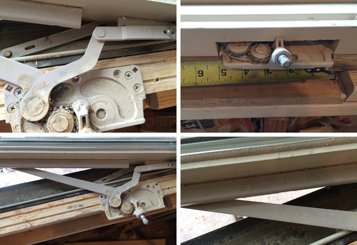 User submitted photos of a window operator.