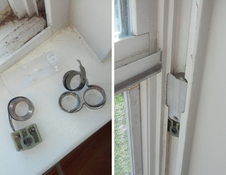 User submitted photos of a window balance.