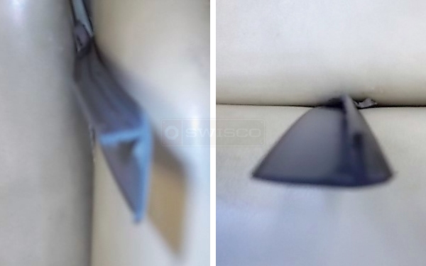 User submitted photos of snap-in glazing.