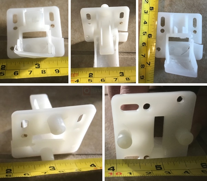 User submitted photos of drawer hardware.