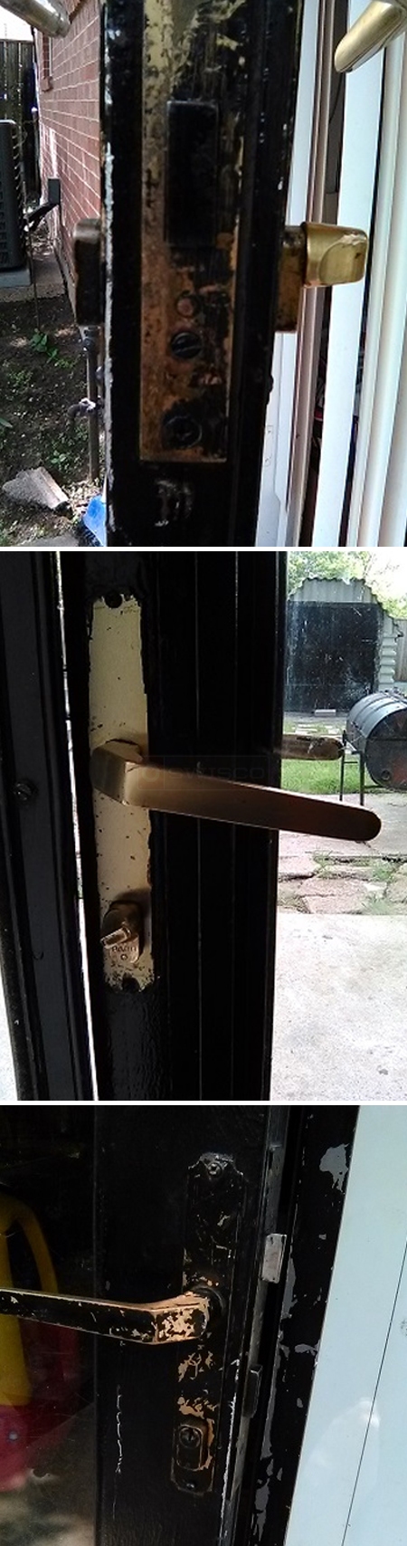 User submitted image of their door hardware.