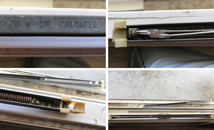 User submitted photos of a window balance.