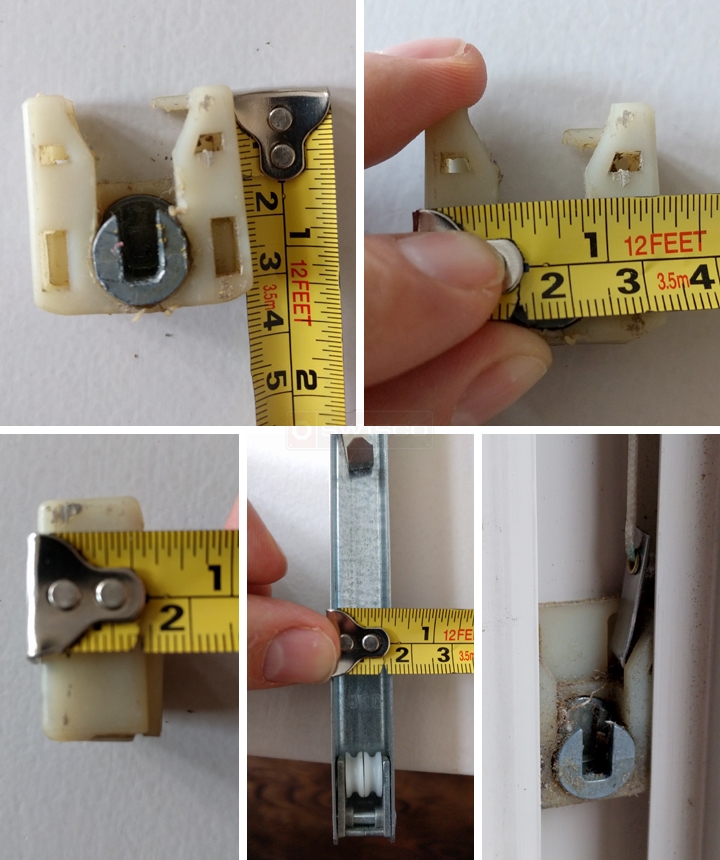 User submitted photos of window hardware.