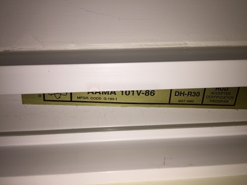 User submitted image of their window hardware.