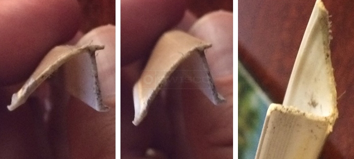User submitted photos of snap-in glazing.