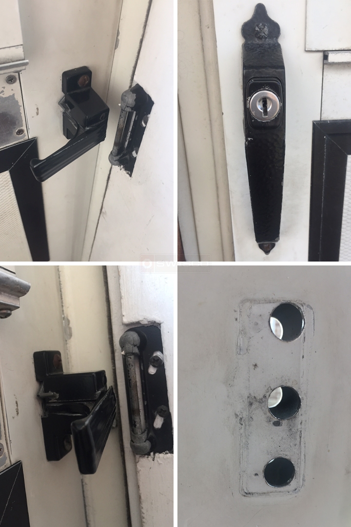 (old) Wright storm door latch replacement