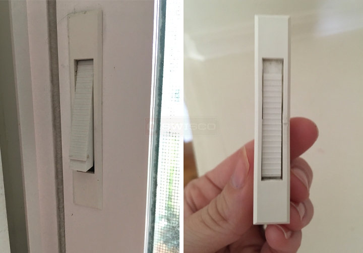 User submitted photos of a vent lock.