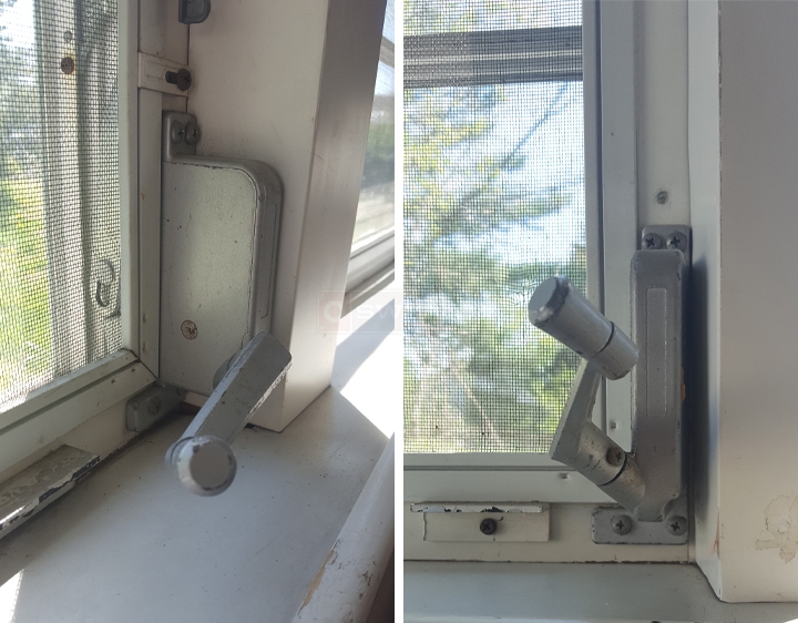 User submitted photos of a window operator.