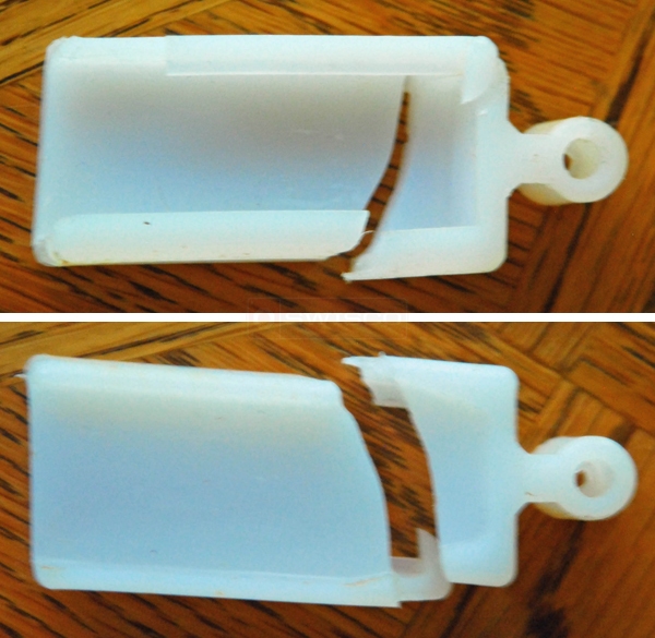 User submitted photos of drawer hardware.