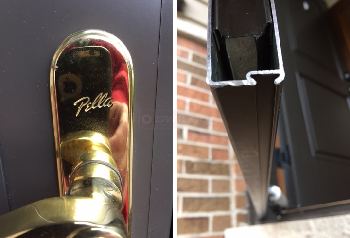 User submitted photos of door hardware.