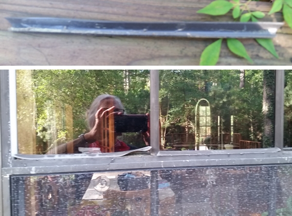 User submitted photos of window hardware.