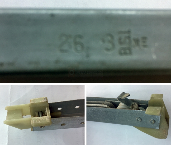 User submitted photos of a window balance.