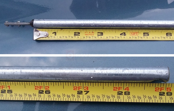 User submitted photos of a window balance.