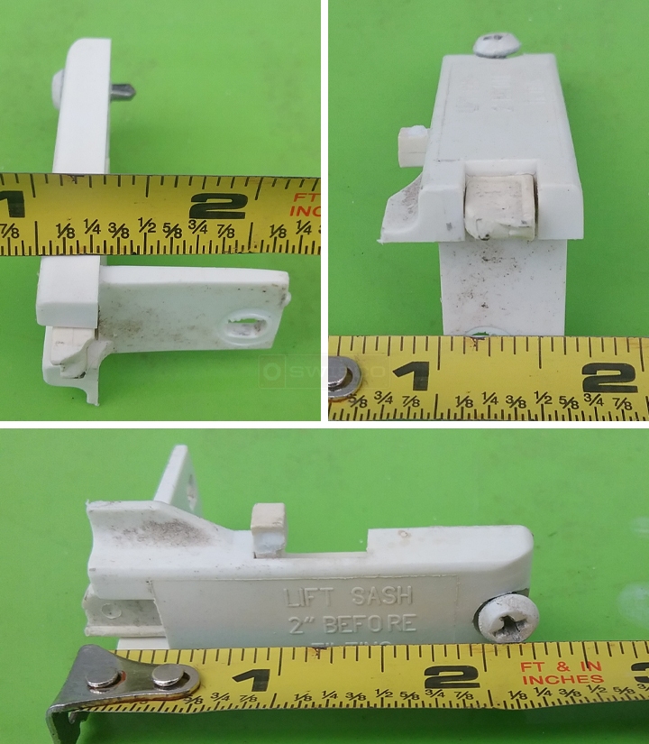 User submitted photos of a tilt latch.
