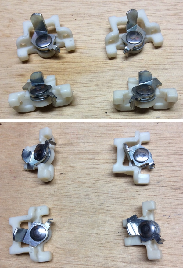 User submitted photos of window hardware.