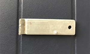 User submitted a photo of window hardware.