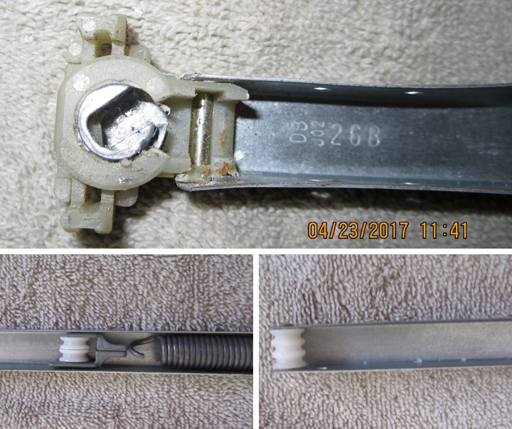 User submitted photos of a window balance.