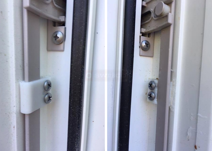 User submitted photos of window hardware.