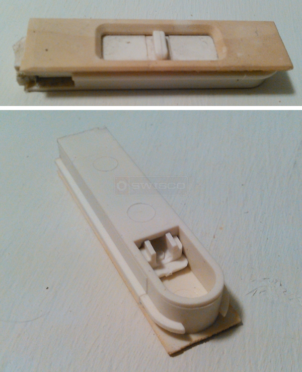 User submitted photos of a tilt latch.