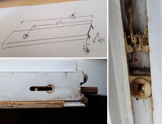 User submitted image of their window hardware.