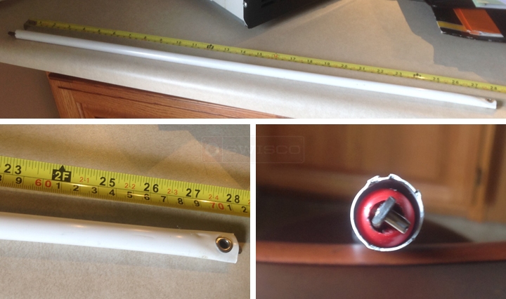 User submitted photos of a window balance.