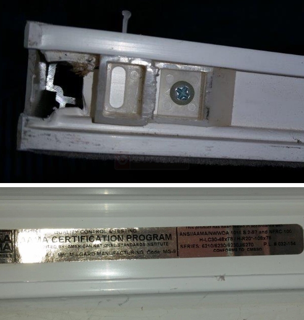 User submitted photos of window hardware.