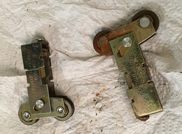 User submitted a photo of a patio door roller.